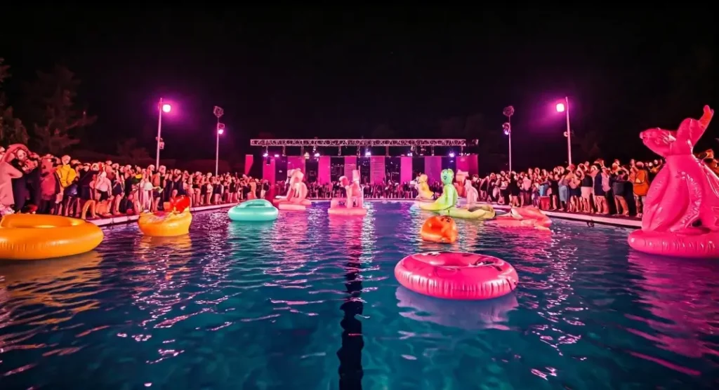 Couples Getaway Hotel Takeover Pool Party